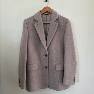 & Other Stories Beige Wool Coat